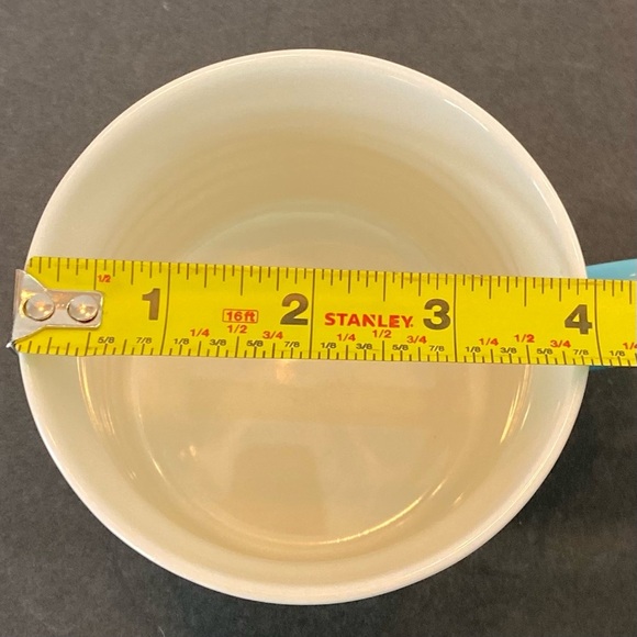 Opalhouse Opal House Stoneware Kitty Cat Heart Coffee Mug Teal Blue 14 oz - Picture 7 of 9